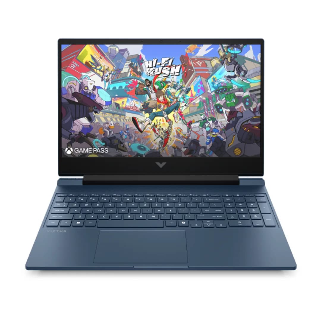 HP VICTUS 15 AMD RYZEN 5-8645HS 15.6'' 16GO 1TO SSD GC NVIDIA GEFORCE RTX 4050 6GB W11H BLEU 12 MOIS