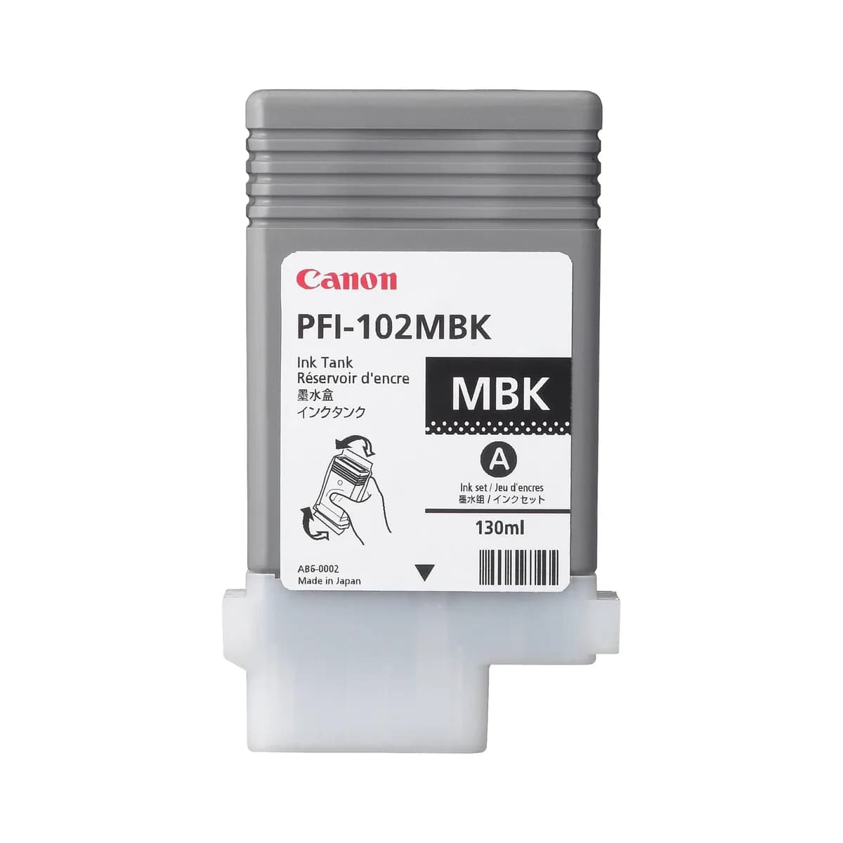CANON PIGMENT INK TANK PFI-102 MATTE BLACK
