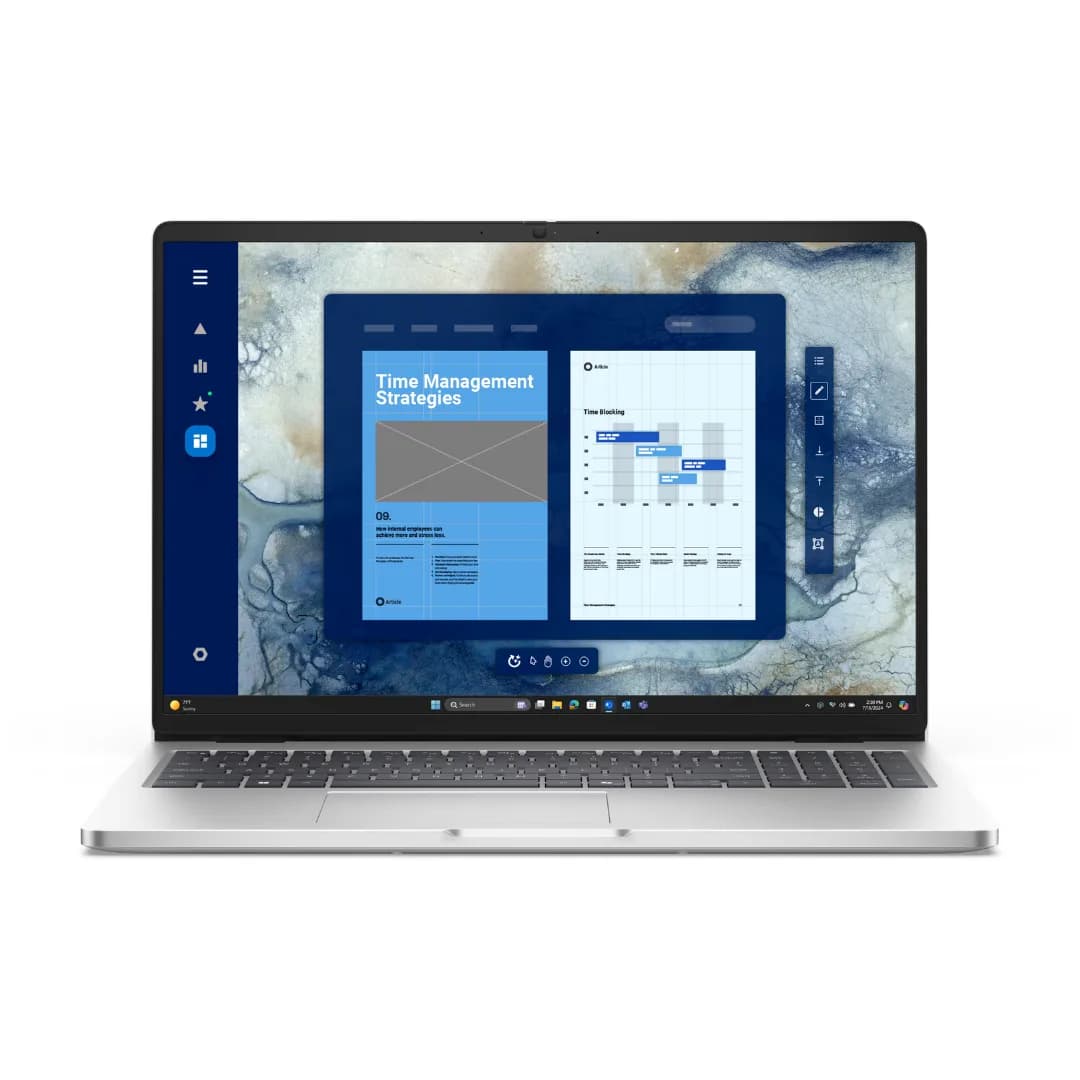 DELL PRO PC16250 16'' ULTRA 7-255U 16 GO 512 GO SSD UBUNTU GRIS 36MOIS
