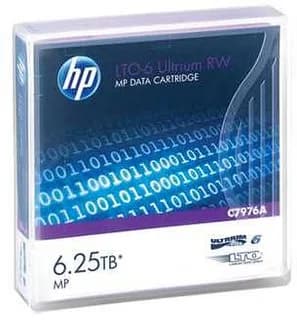 HP LTO-6 ULTRIUM 6.25TB MP RWDATA TAPE