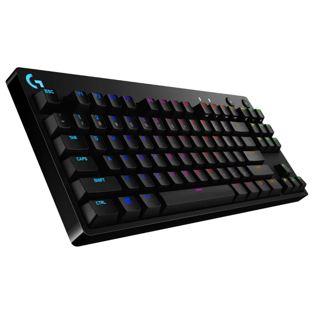 LOGITECH G PRO MECHANICAL GAMING KEYBOARD - BLACK - FRA - USB - N/A - CENTRAL - FRA 12M