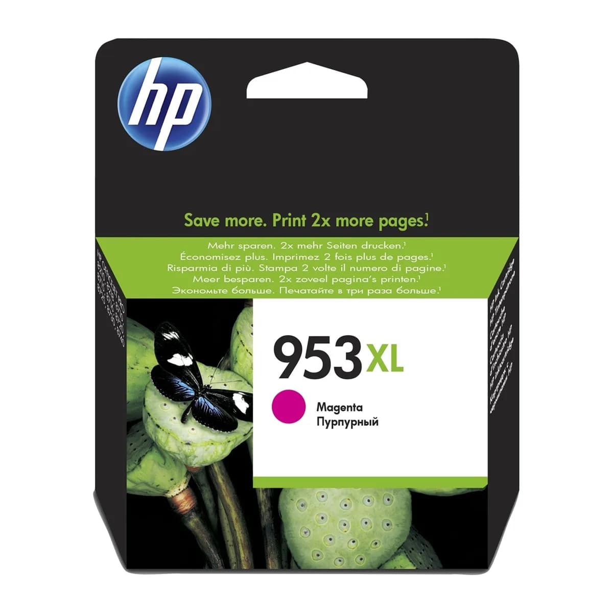 HP 953XL HIGH YIELD MAGENTA ORIGINAL INK CARTRIDGEHP OFFJET 8210/8218/871X/8720/8725/8730/8740/8745