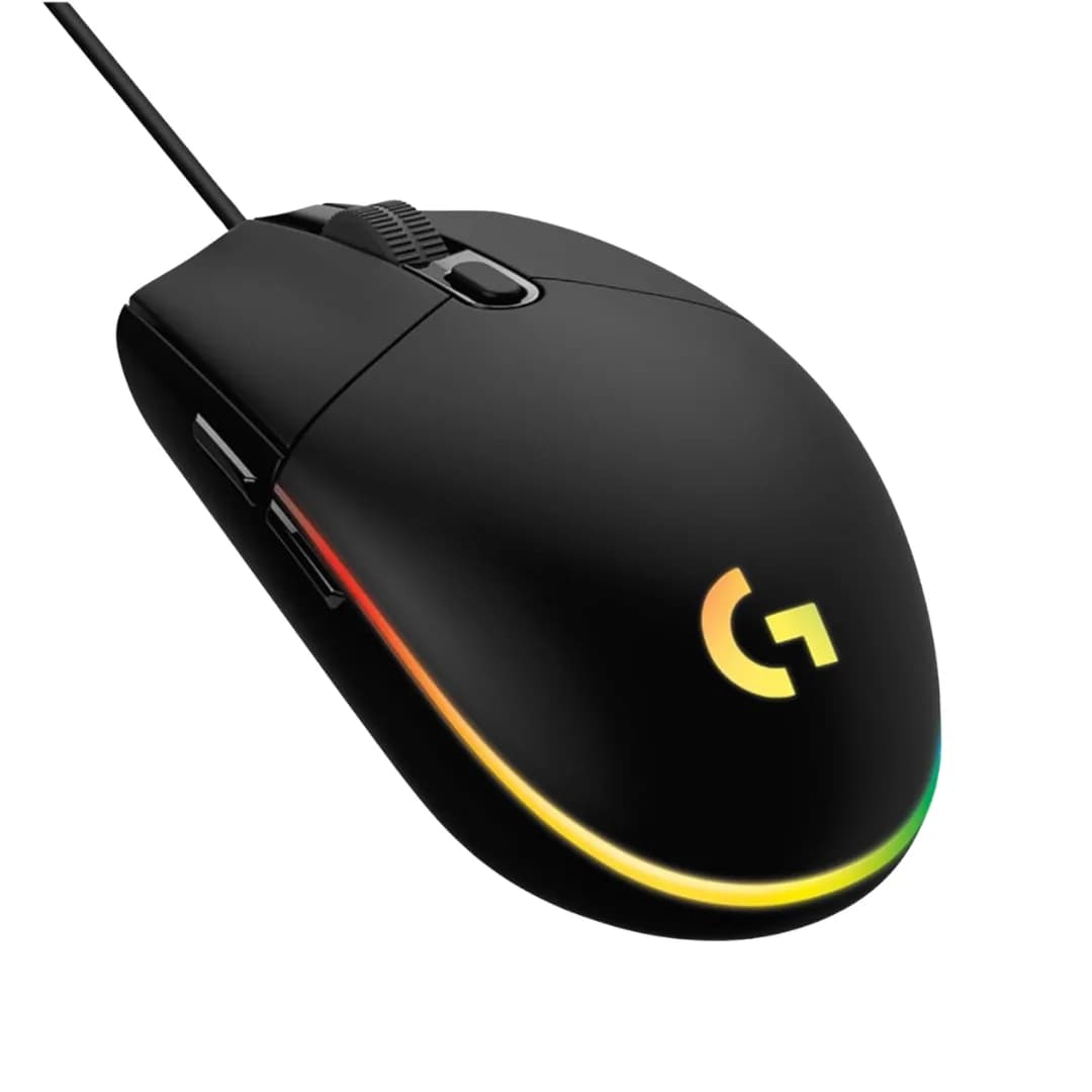 LOGITECH G102 LIGHTSYNC GAMING MOUSE - BLACK - USB - N/A - EER - G102 LIGHTSYNC 12M