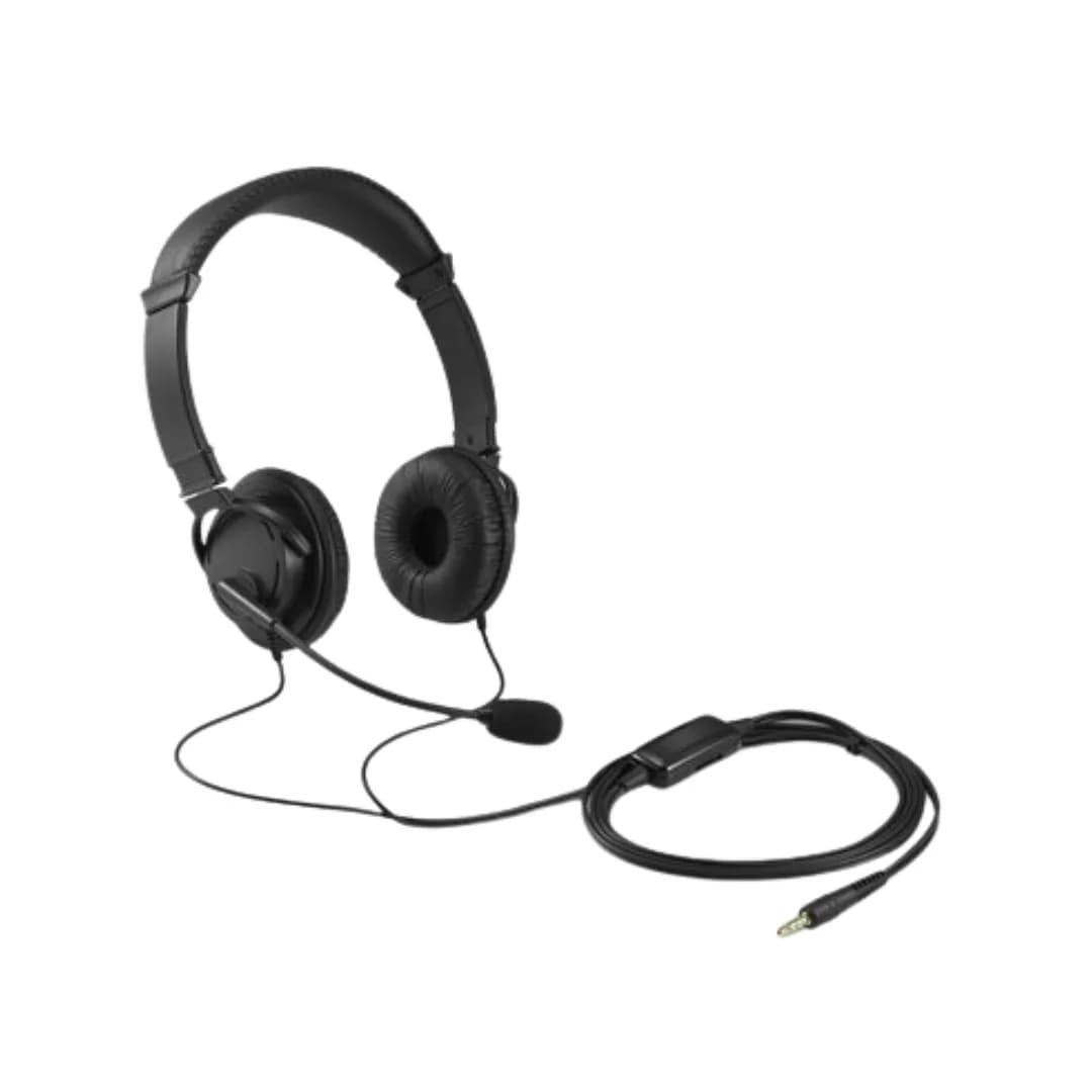 KENSINGTON MICRO-CASQUE CLASSIC USB-A AVEC RÉGLAGE DU MICRO ET DU VOLUME