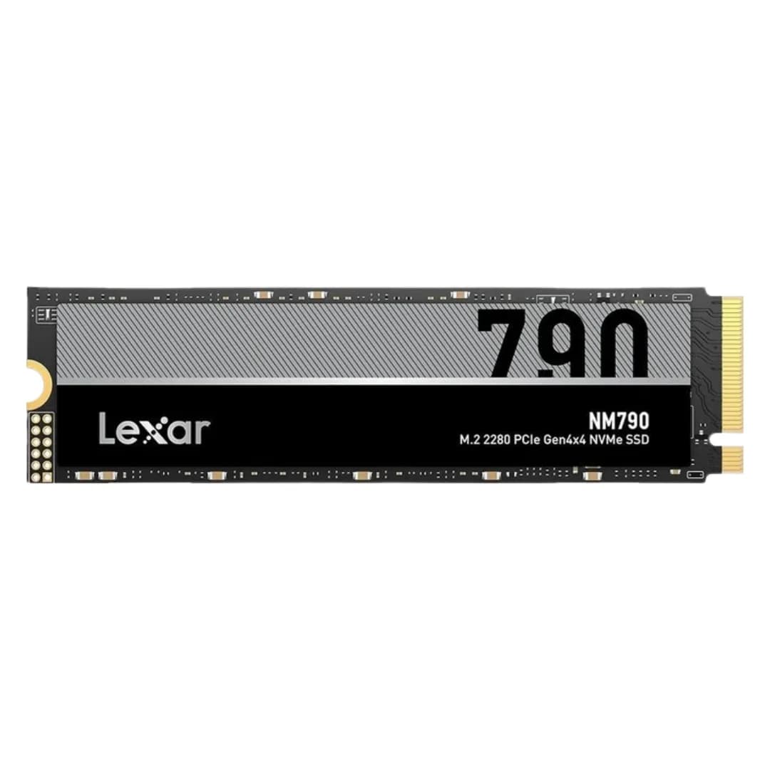 LEXAR SSD NM790 1TB HIGH SPEED PCIE GEN 4X4 M.2 NVME, UP TO 7400MB/S READ AND 6500 MB/S WRITE 12M