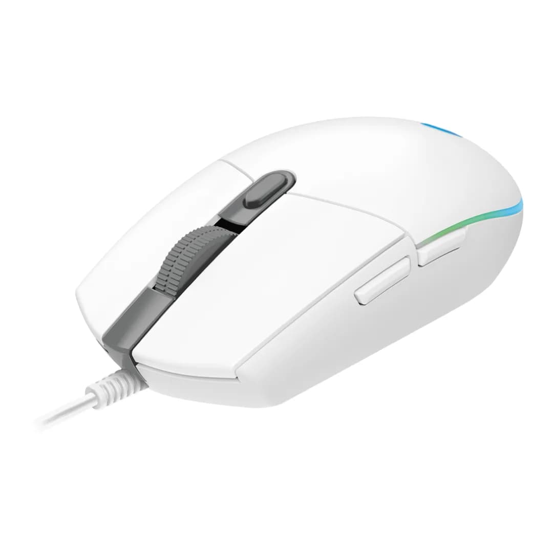 LOGITECH G102 LIGHTSYNC GAMING MOUSE - WHITE - USB - N/A - EER2-933 - G102 LIGHTSYNC