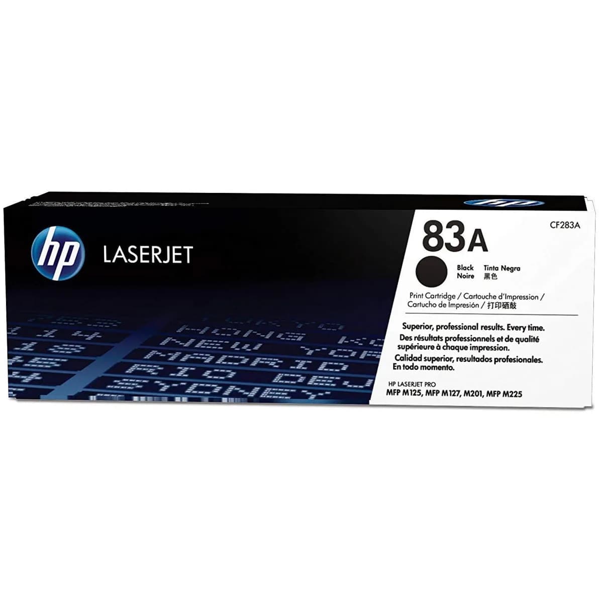 HP 83A BLACK ORIGINAL LASERJET TONER CARTRIDGEHP LJ M201/M125 MFP/M127 MFP/M225 MFP BLACK CRTG