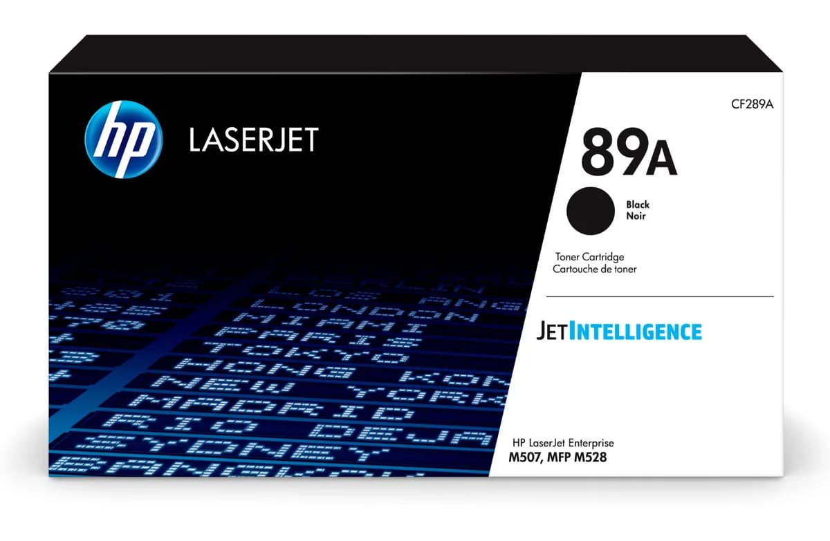 HP 89A BLACK ORIGINAL LASERJET TONER CARTRIDGEPOUR LA SÉRIE M507 & M528 5000 PAGES