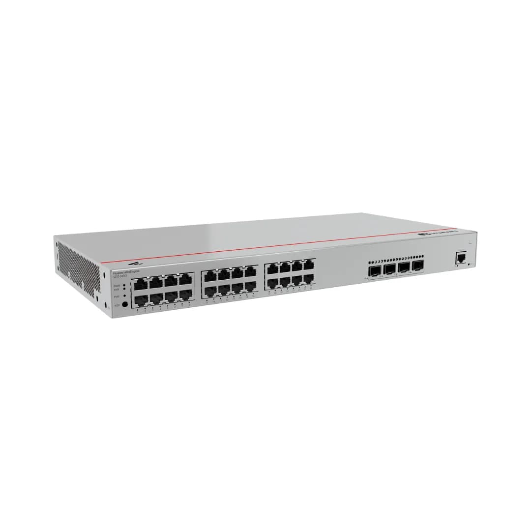 HUAWEI S310-24P4S (24*10/100/1000BASE-T PORTS, 4*GE SFP PORTS, POE+, AC POWER)