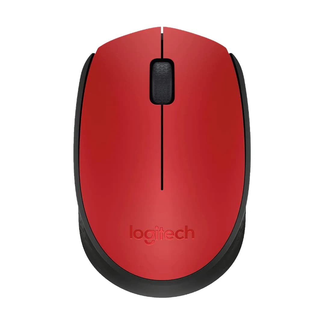 LOGITECH M171 WIRELESS MOUSE - RED-K -2.4GHZ -EMEA