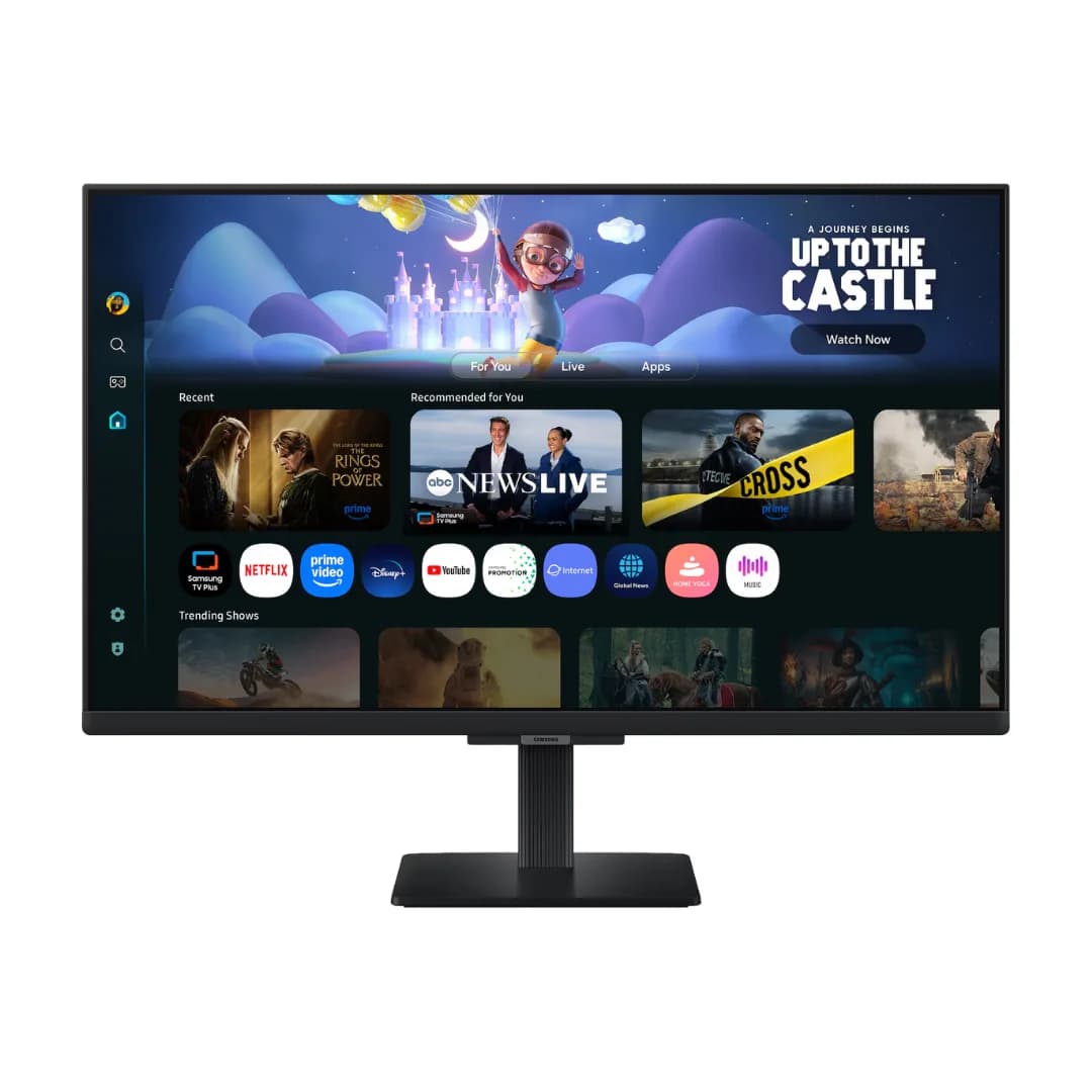 SAMSUNG MONITEUR FLAT SMART M5 M50F FHD 27'' 16:9 60HZ FHD BORDERLESS 12M