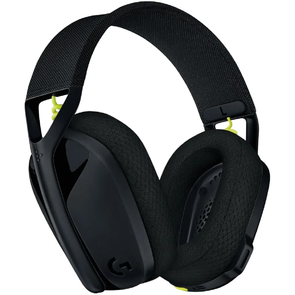 LOGITECH G435 LIGHTSPEED WIRELESS GAMING HEADSET - BLACK