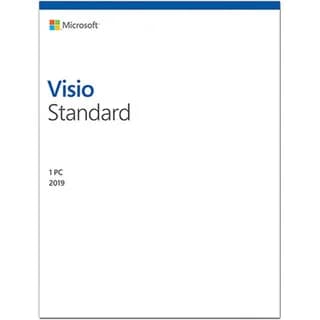MS VISIO STD 2019 32/64 FRENCH AFRICA/CARIBBEAN ONLY EM DVD