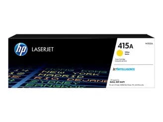HP 415A YELLOW ORIGINAL LASERJET TONER CARTRIDGE POUR LA SÉRIE M454 & M479 MFP 2100 PAGES