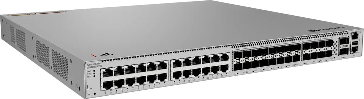 HUAWEI S620-24T16X8Y2CZ(24*1000BASE-T,16*10GE SFP+,8*25GE SFP28,2*100GE QSFP28, EXP CARD SLOT,1*