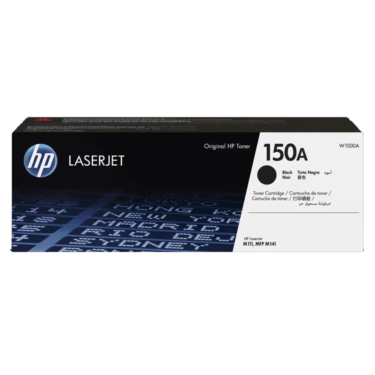 HP150A BLACK ORIGINAL LASERJET TONER CARTRIDGE ~975 PAGES POUR M111 M141 3 MOIS