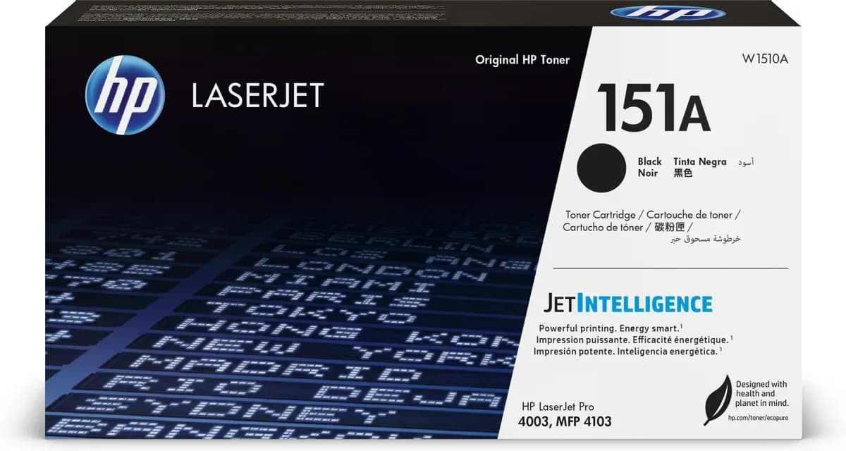 HP 151A BLACK ORIGINAL LASERJET TONER CARTRIDGE 3 MOIS