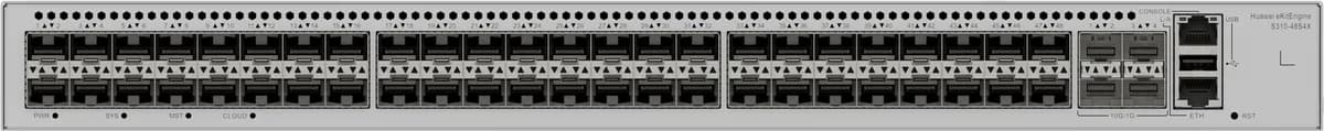 HUAWEI S310-48S4X (48 X GE SFP, 4 X 10GE SFP+, BUILT-IN AC POWER SUPPLY)