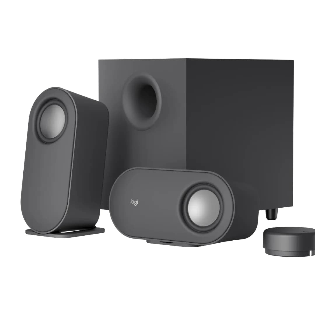LOGITECH Z407 BLUETOOTH COMPUTER SPEAKERS WITH SUBWOOFER AND WIRELESS CONTROL - GRAPHITE 12M
