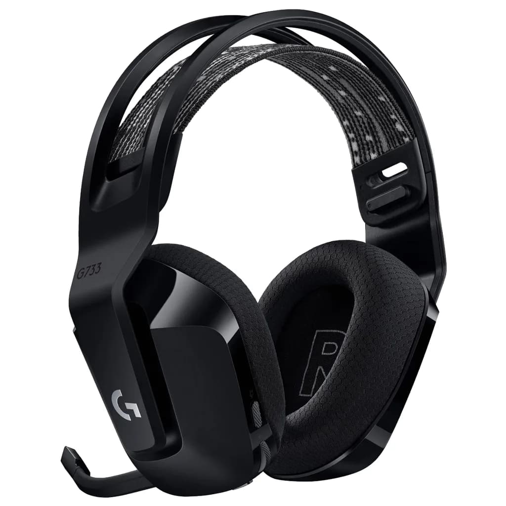 LOGITECH G733 LIGHTSPEED WIRELESS RGB GAMING HEADSET - BLACK