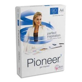 Lot de 5 ramettes de papier Pioneer A4 90g