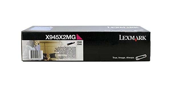 Toner D'origine Longue Durée Lexmark Magenta (X945X2MG)