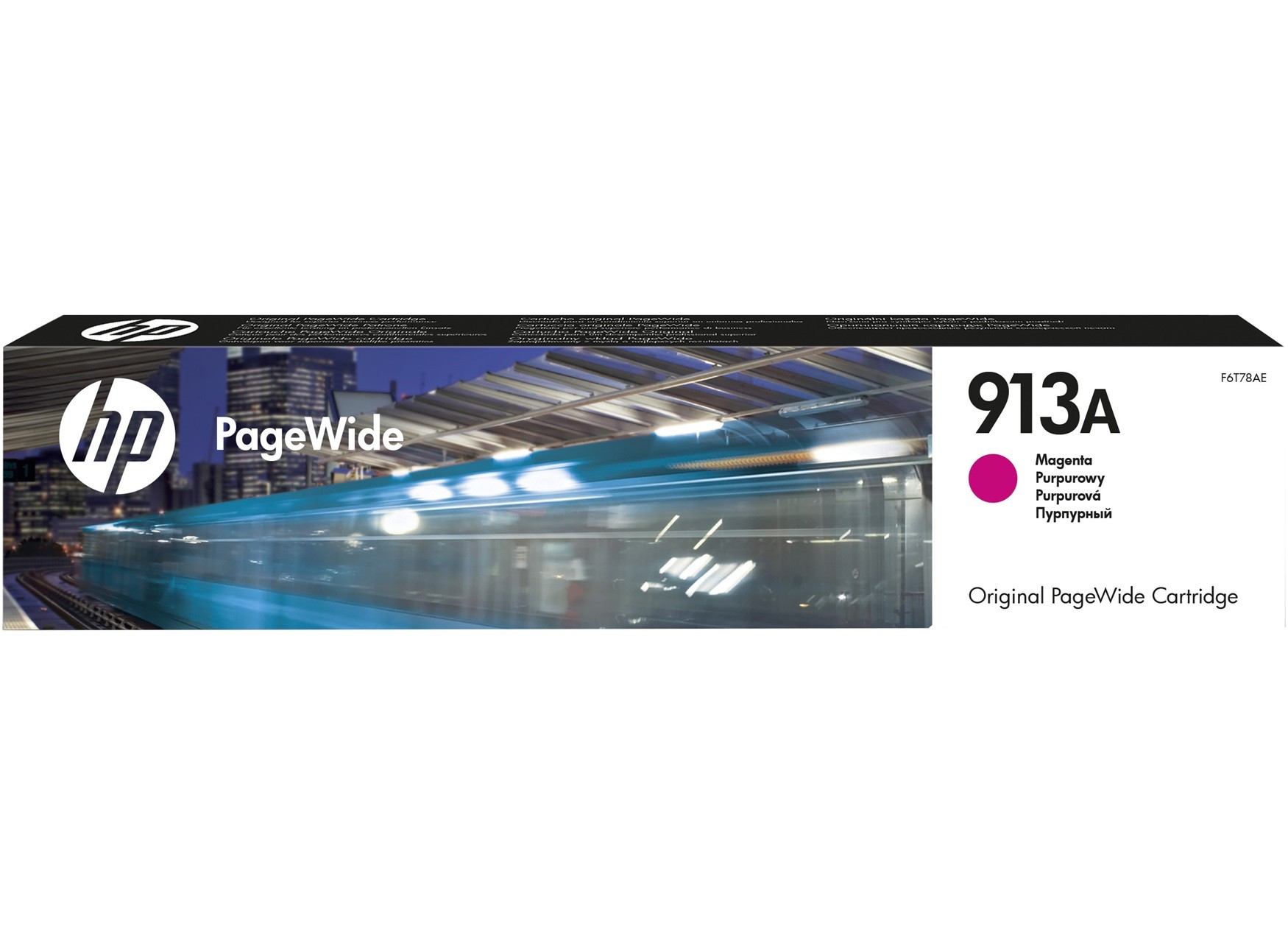 Toner HP 913A cartouche d'encre PageWide magenta (F6T78AE)