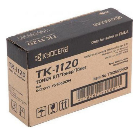 Toner KYOCERA MITA TK-1120 pour imprimantes FS-1125/FS-1060DN/FS-1025