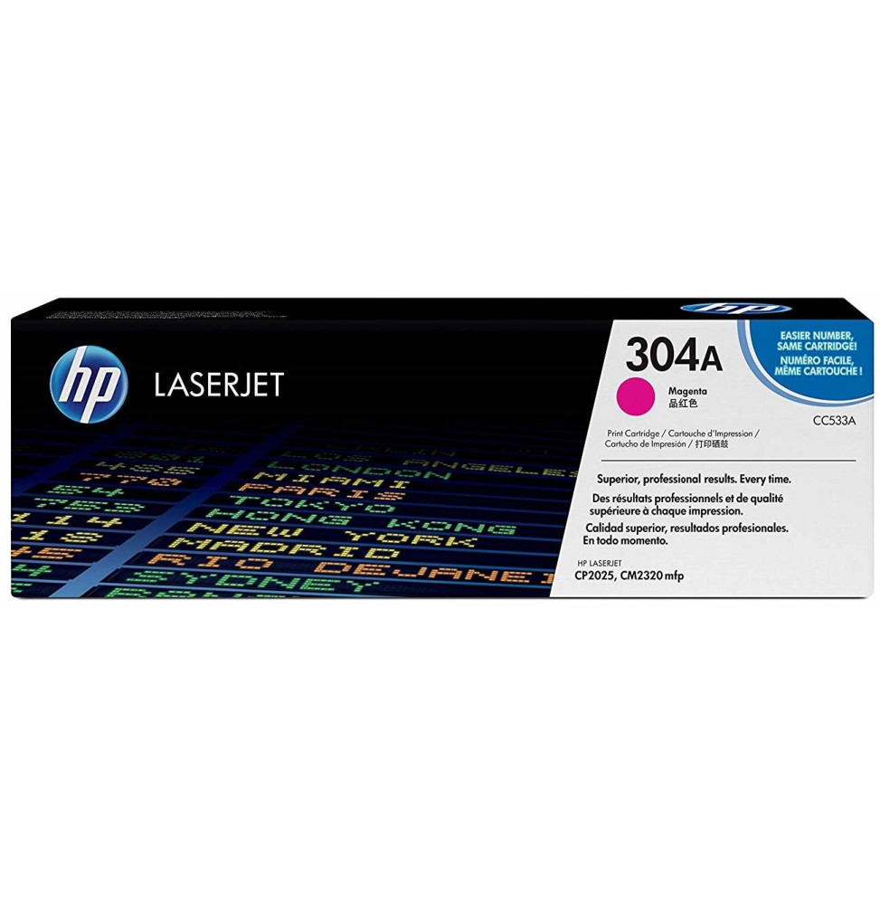 Toner Magenta HP Color LaserJet CC533A