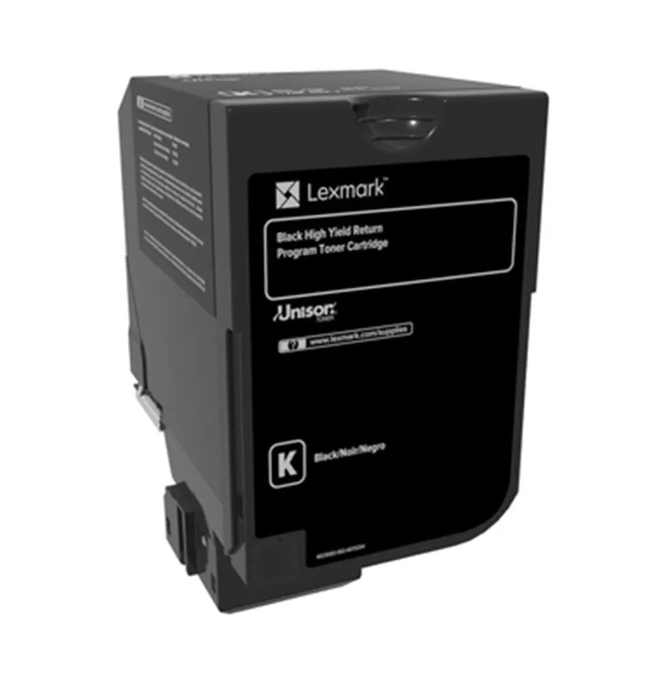 Toner Noir marque lexmark pour imprimante lexmark CS725DE