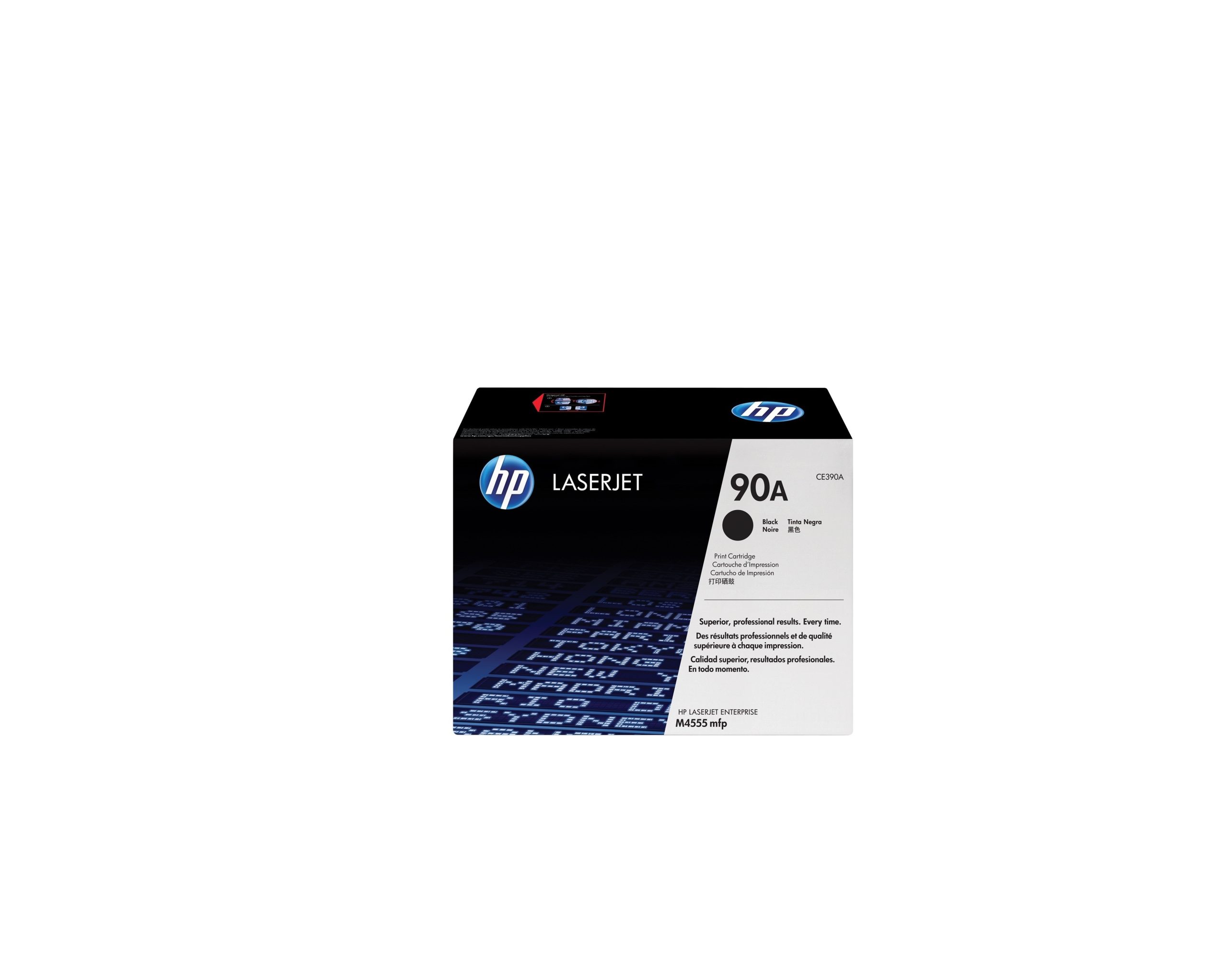 Toner d'impression HP LaserJet Noir (Réf CE390A)