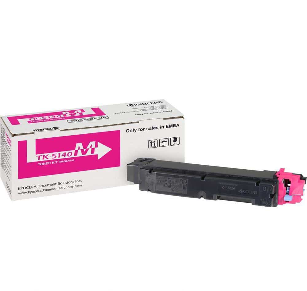 Toner laser Kyocera Magenta TK-5140M origine