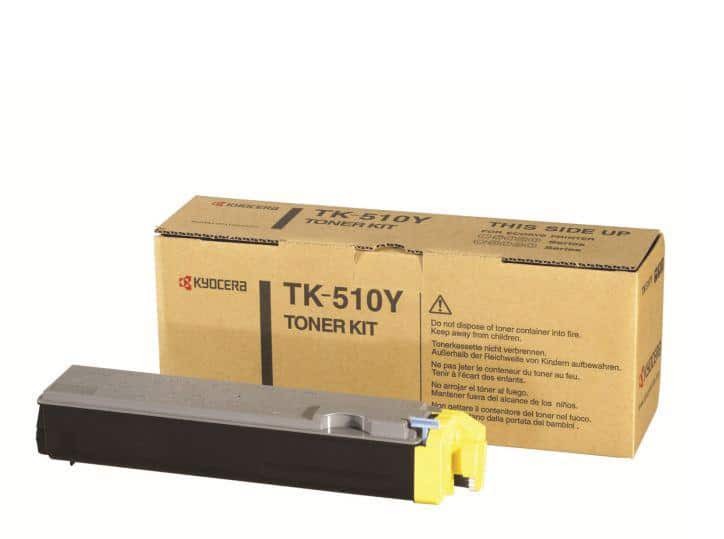 Toner laser jaune KYOCERA TK-510Y origine