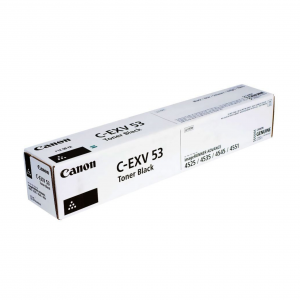Canon toner  C-EXV 53 Toner Black- Yield:42,100 pages – Image 1