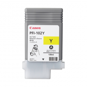 CANON Dye Ink Tank PFI-102 Yellow – Image 1