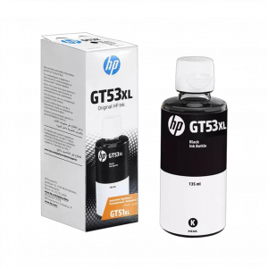 HP GT53 135ml Black Original Ink Bottle 6000 pages pour HP INK TANK 615 515 – Image 1