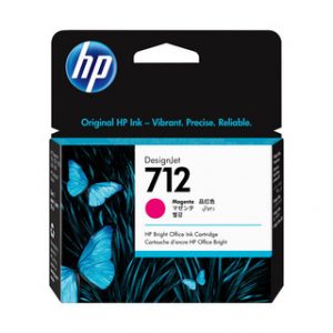 HP 712 29ml Magenta Ink Cartridge T630/T230 – Image 1