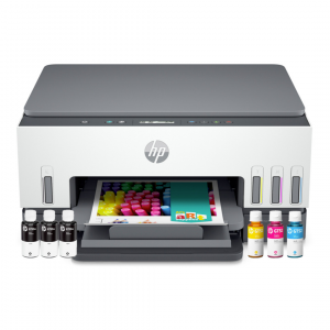 HP Smart Tank 670 All-in-One Printer MFP 3en1 Wifi Couleur A4 R/V 12 B&WPPM 7PPMCOL 12M – Image 1