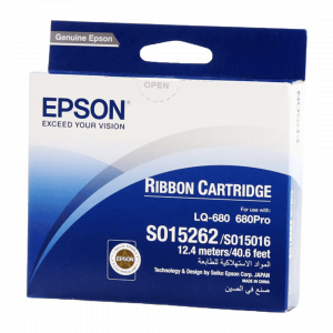 EPSON Epson Ruban Noir pour LQ-670/680/Pro/860/1060/25xx – Image 1