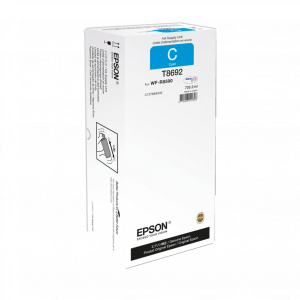 EPSON Cartouche d'encre pour WorkForce Pro WF-R8590 Cyan XXL Ink 75,000 pages – Image 1