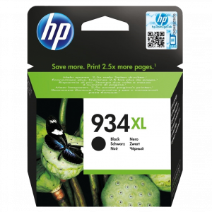HP 934XL High Yield Black Original Ink CartridgeHP Officejet 6820/6230 – Image 1