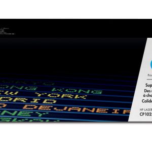 HP 126A Cyan Original LaserJet Toner CartridgeHP CLJ CP1025 Cyan Crtg – Image 1