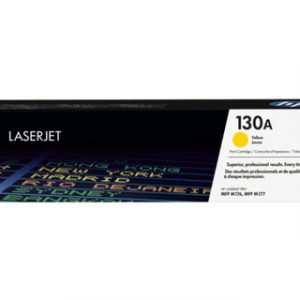 HP 130A Yellow Original LaserJet Toner CartridgeHP CLJ M153/M176/M177 Yellow Crtg – Image 1