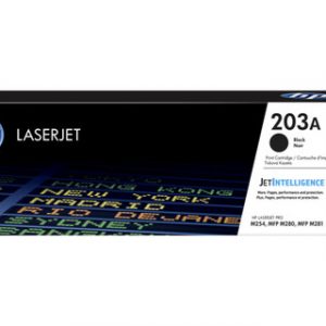 HP 203A Black LaserJet Toner Cartridge 1,400HP CLJet M254/MFP M280/MFP M281 – Image 1