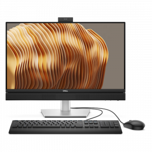 DELL Pro 24 AIO QC24251 Ecran 24'' Intel i5-14500T 8 Go 512 Go SSD Wifi Bluetooth Ubuntu Noir 36M – Image 1