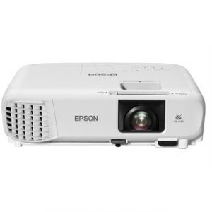 EPSON EB-W49 WXGA,3800Lum,1280x800,16:10,HDMI,Ethéco)2,7kgernet en stand,WiFi en opt,USB(A&B),VGA – Image 1