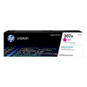 HP 207A Magenta Original LaserJet Toner Crtg 1250Pages pour M255dw, M282nw,M283fdn,M283fdw – Image 1