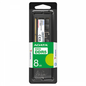 ADATA Barrette mémoire 8GB DDR5 5600 MT/S SO-DIMM Laptop 12M – Image 1