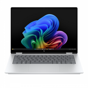 HP OmniBook X Flip AI Ultra 5-226V 14.0" 16 Go 1 To SSD W11H Glacier Silver Touch 12M – Image 1