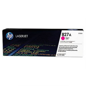 HP 827A Magenta Original LaserJet Toner CartridgeHP CLJ M880 MFP Magenta Crtg – Image 1